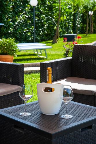 Jardín, Appartamento con Piscina in uso esclusivo in B&B in Sant'Antonio Abate