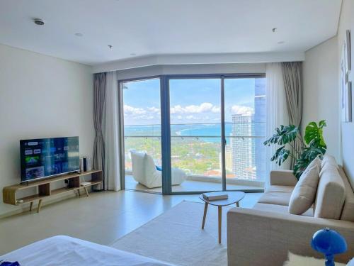 The Song Condotel Luxury - Can ho Du Lich Bien Vung Tau - Trinh Homestay - 공용 라운지/TV 시청 구역