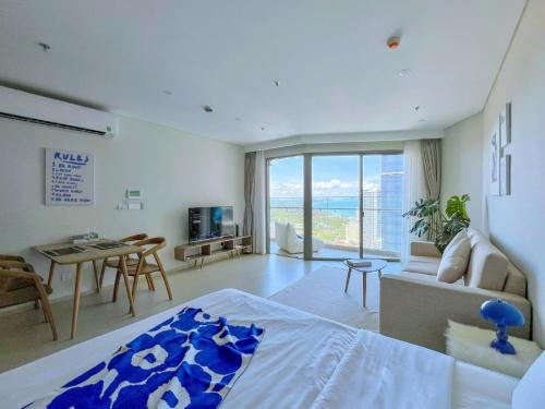 The Song Condotel Luxury - Can ho Du Lich Bien Vung Tau - Trinh Homestay - 공용 라운지/TV 시청 구역