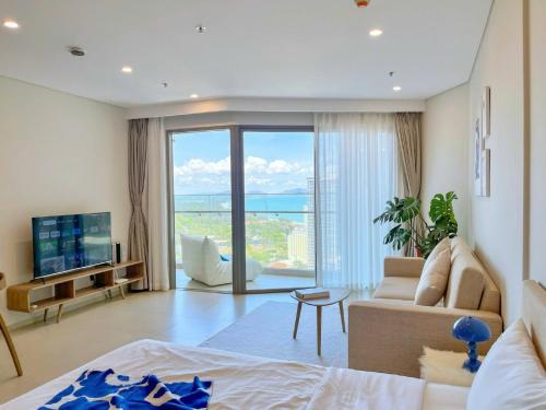 The Song Condotel Luxury - Can ho Du Lich Bien Vung Tau - Trinh Homestay - 공용 라운지/TV 시청 구역