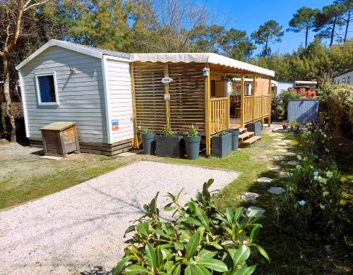 Mobil Home Denise et Michel gîte à louer Forêt de Lit-et-Mixe