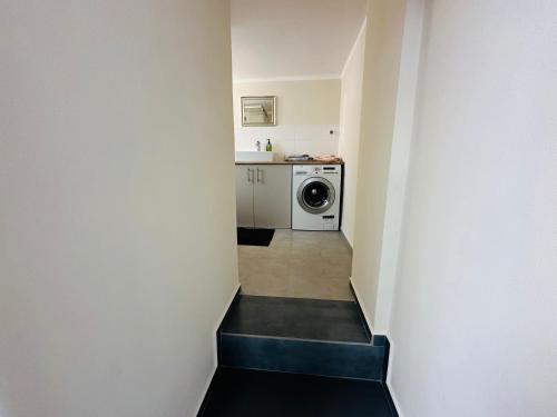 Fürdőszoba, Útulný apartmán v klidné části Benešova (Utulny apartman v klidne casti Benesova) in Benesov