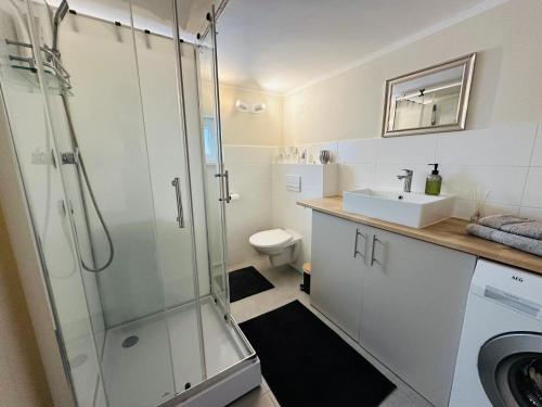 Zuhanyzó, Útulný apartmán v klidné části Benešova (Utulny apartman v klidne casti Benesova) in Benesov