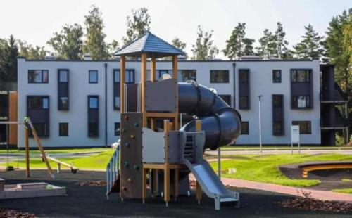 Játszótér, Albatross Relax Bungalow seaside in Kesterciems