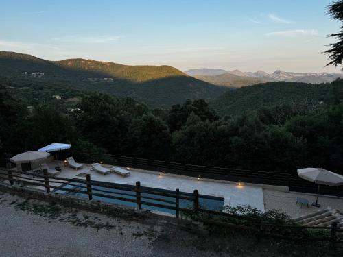View, Les Terrasses de la Borie in Mandagout