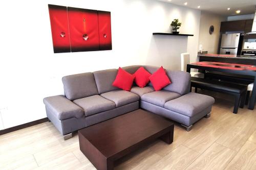 Luxury suite with a private office