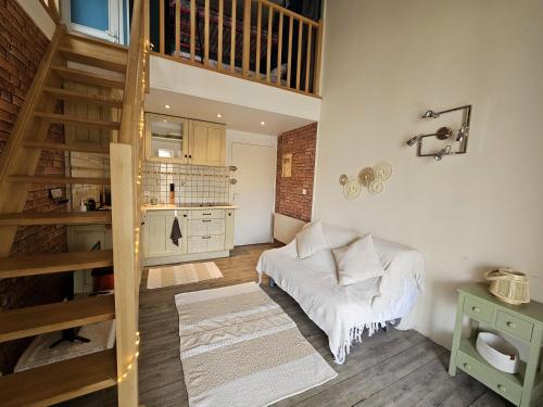 Grand duplex 7 pers - face mer & proche commerces