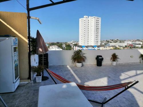 ระเบียง/ชานเรือน, Hostel AC in อูร์บานิซาซิออนเลาเรเลส