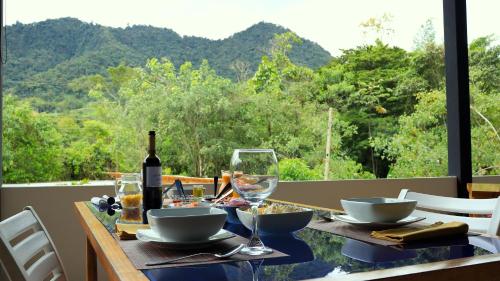 Uitzicht, Las Terrazas de Dana Boutique Lodge & Spa in Mindo