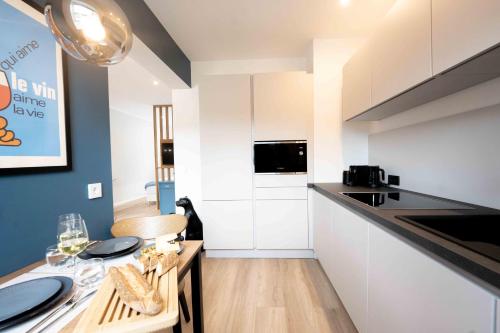 Konyha, Apartment Mayer in Wachenheim an der Weinstraße in Wachenheim an der Weinstrasse