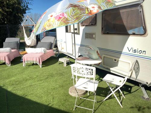 Gardencaravan near Ghent in green area - Camping - Gand
