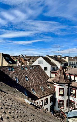 City Center Rooftop Studio with Oldtown View, Basel