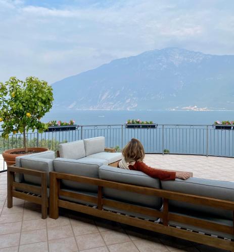 Balcony/terrace, Hotel Mercedes in Limone sul Garda