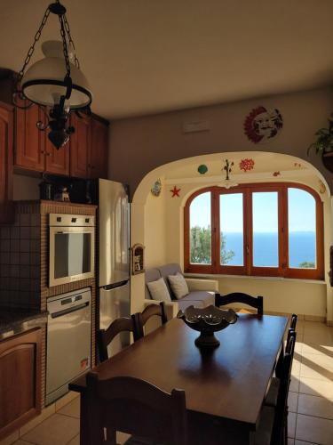 Konyha, SUN & RELAX, relaxing location with seaview in Sant'Anna