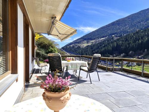 Balcony/terrace, Ferienhaus Bergblick in Sellrain