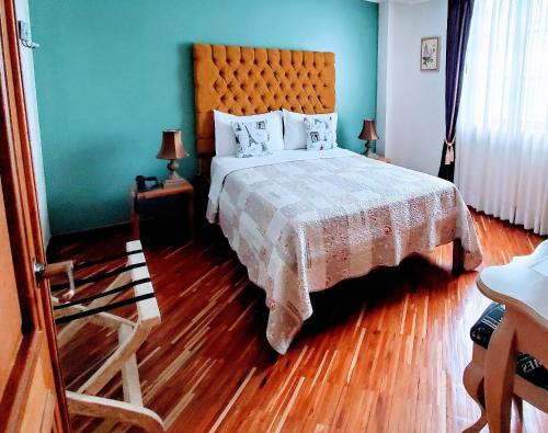 1 double bed
