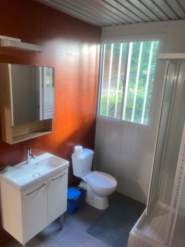 Bathroom, Villa Le Flamboyant de Grenade in Pointe-Noire