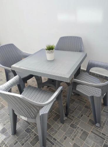 Balcony/terrace, Appartement Nature & Plage in Bizerte