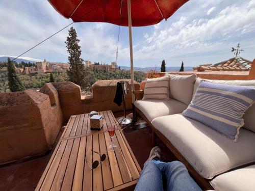 Erkély/terasz, La Casa Juan Ranas near Alcazaba