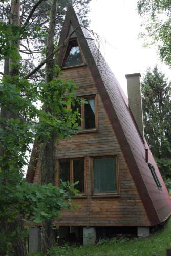 Зовнішній вигляд готелю, Domek letniskowy nad jeziorem Giłwa (Domek letniskowy nad jeziorem Gilwa) in Пентіни
