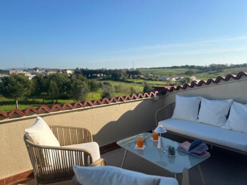Balkons/terase, Villa Lavinia B&B in Montescudaio