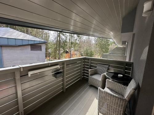 View, Harrachov Resident Apartments "Terrace & Chill" - high speed WiFi, moznost snidane, Smart TV, Netfli in Harrachov