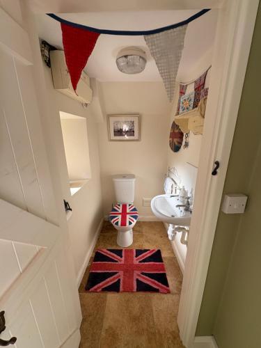 Fürdőszoba, Old church cottage in Chulmleigh