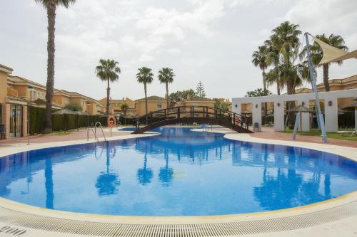 Vera Playa Chalet Adosado Jardín Piscina Parking