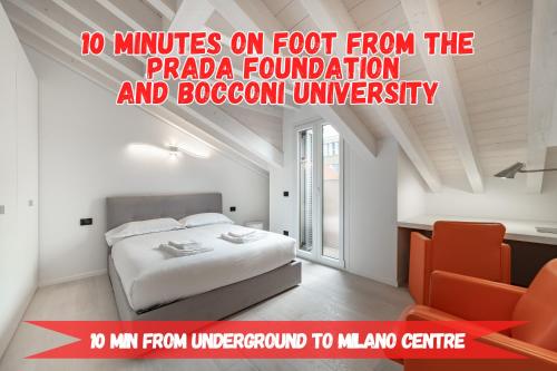 10 min walk from Prada, Bocconi and Metro, Milán