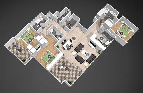 3BR and maids Burj Khalifa and Fountain View for 8 guests 3BR and maids Burj Khalifa and Fountain View for 8 guests