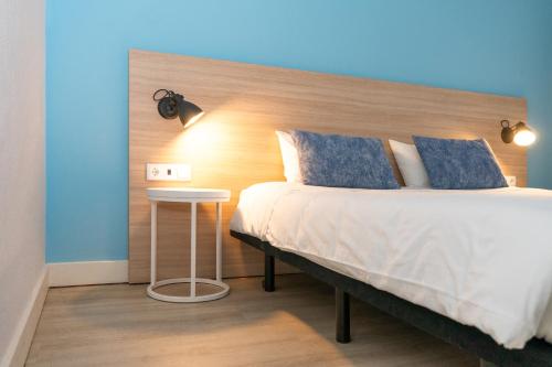1 double bed
