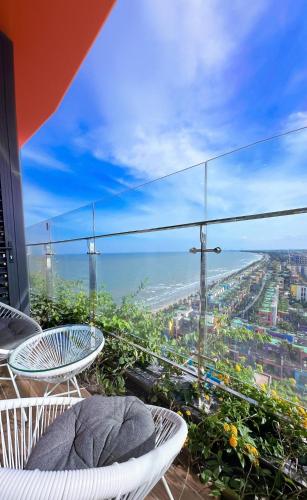 Balkong/terasse, Flamingo Hai Tien Beach Resort in Thanh Hóa