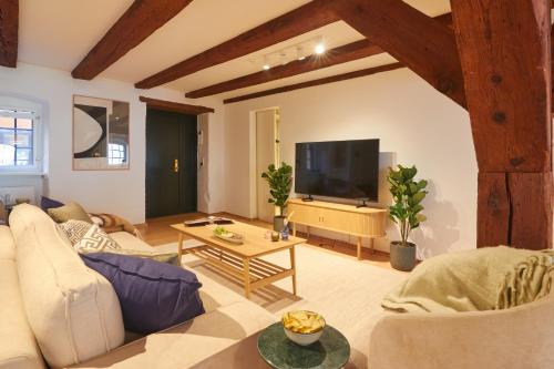Warm 3BR Loft with Exposed Beams, Kodaň (fotografie 9)