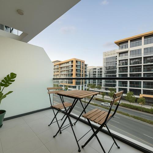 Cozy Rental Studio in Azizi Riviera Dubai in Nad Al Sheba