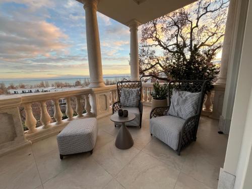 Ban công/sân hiên, Hotel Petit Bois - Adults from 14 in Balatonfured