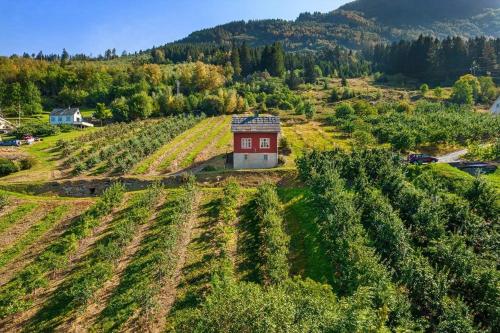 The queen path right from the house in Kinsarvik