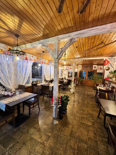 Restaurant, Hotel Post Cunter Biancardi in Conters