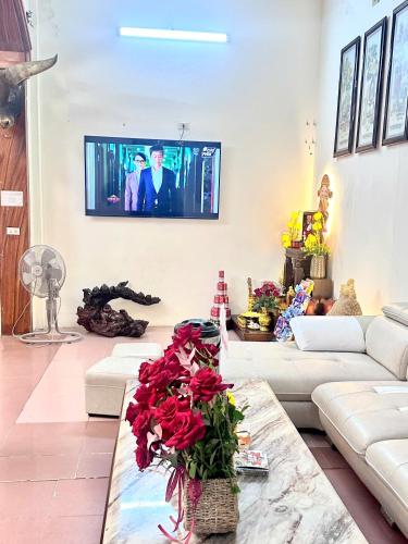 Khách sạn Việt An - 공용 라운지/TV 시청 구역