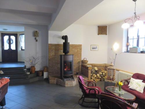 Mâncare şi băutură, Pension Aura Spicak, nektere pokoje se saunou in Zelezna Ruda