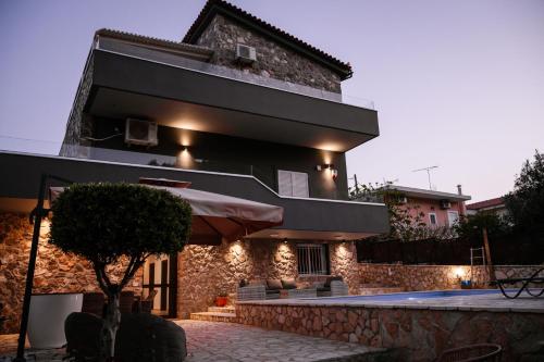 PETRINO VILLA Sxinos gîte à louer Skhoínos