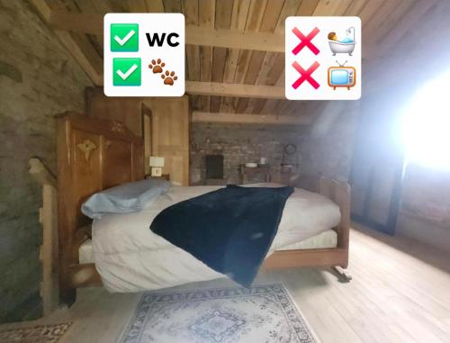 Nuit insolite, chambre au dessus d'une étable (Nuit insolite, chambre au dessus d'une etable) in La Chapelle-Thémer