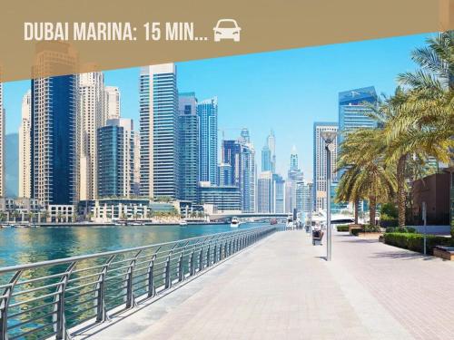 1BED in JVC by StayInHomes - 20 mins Business Bay - Parking - Pool -, Dubaj (fotografie 7)