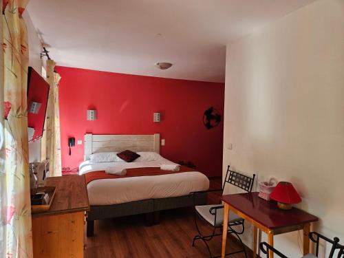 1 double bed