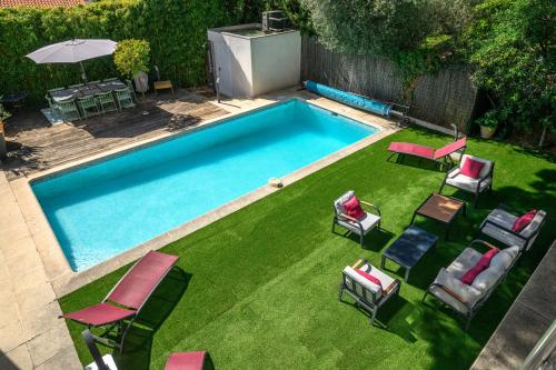 Splendide villa/piscine vue mer, Ницца (фото 8)