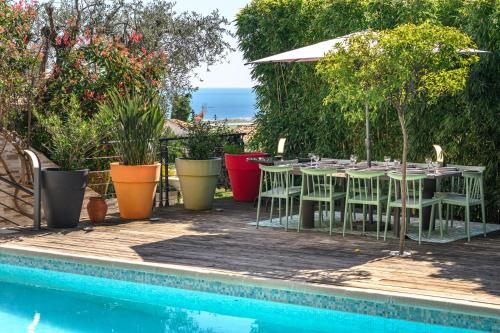 Splendide villa/piscine vue mer, Ницца (фото 4)