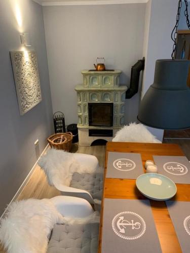 Garten, Terrasse und Kamin - Cozy Cottage 1, Burg auf Fehmarn (Foto 6)