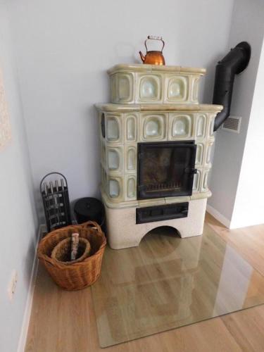 Garten, Terrasse und Kamin - Cozy Cottage 1, Burg auf Fehmarn (Foto 7)