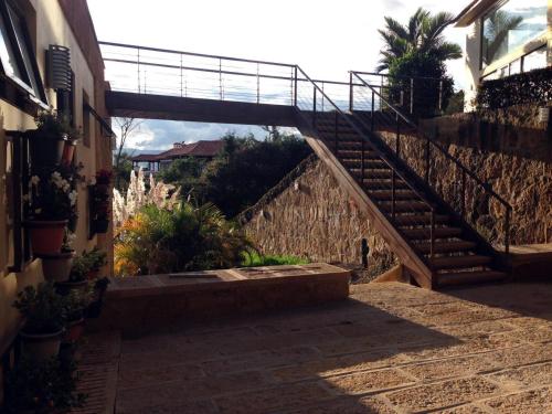 cabaña casa cristal