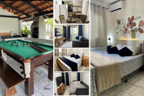 Casa 02 Quartos a 900m Praia e 3km do Beto Carrero - Estacionamento - Area de LAZER com Churrasqueir