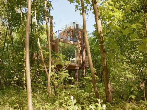 Treehouse in Tournai with Sauna & Forest Views, Antoing (photo 8)
